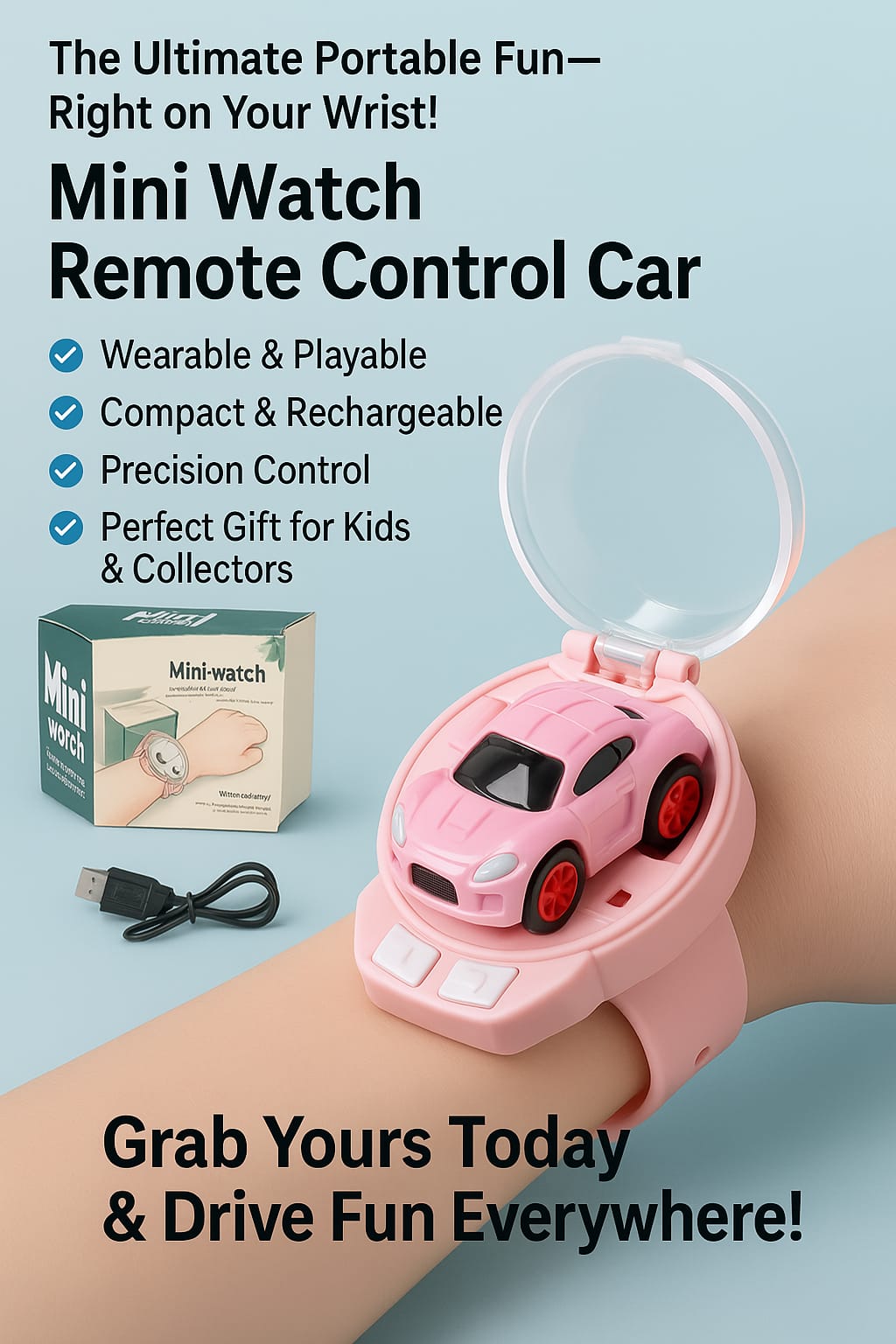 Mini Watch Car